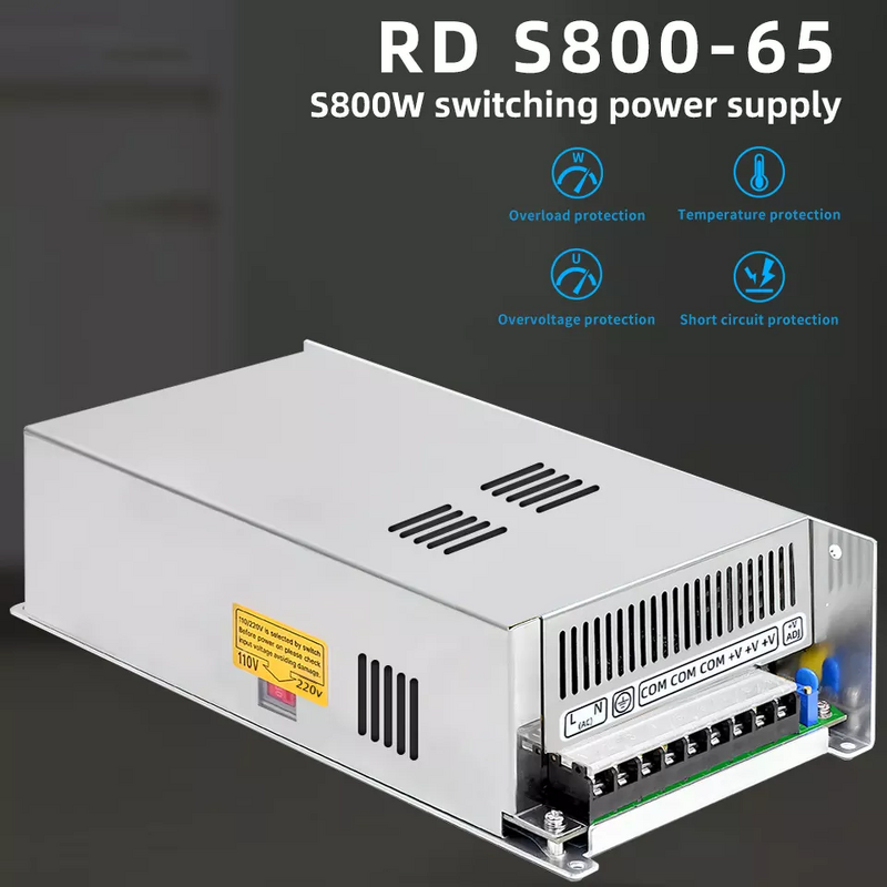 Power Supply Manufacturer - New Product 12.3A 800W High-quality 100-120/200-240V AC Switch High Voltage High Voltage