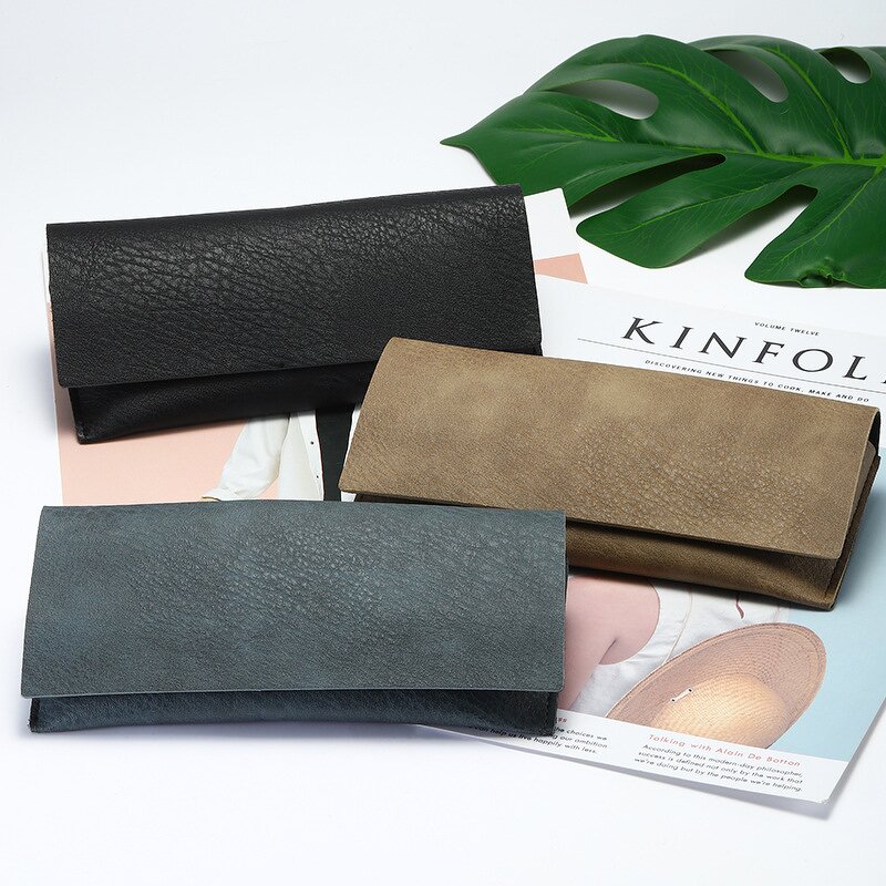 Leather Sunglasses Case Manufacturer - Portable Handmade Magnetic Closure Unisex