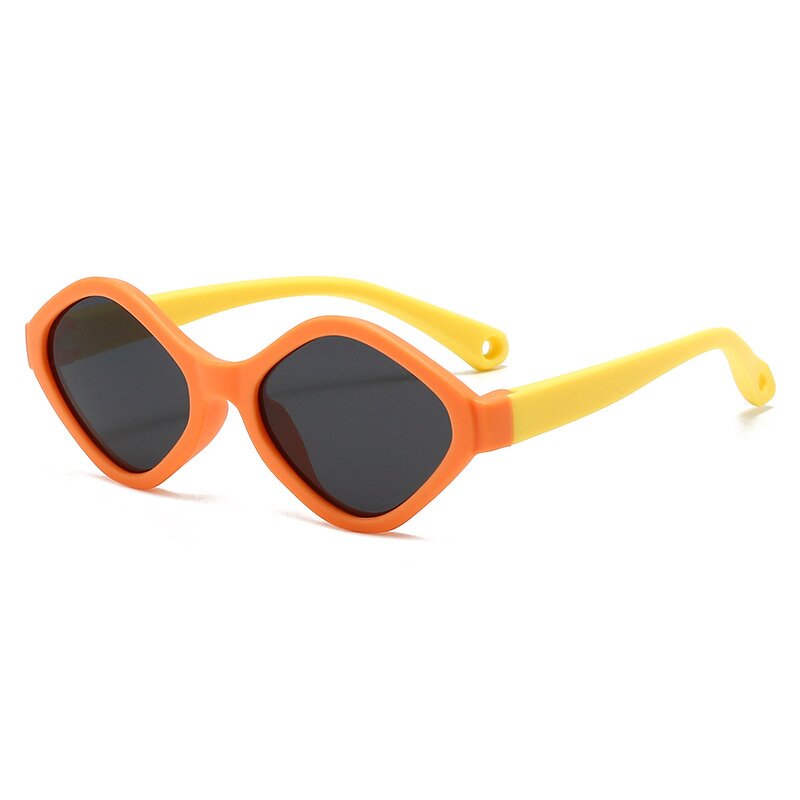 Kids Sunglasses Manufacturer - UV400 Silicone Rectangular Frame for Boys & Girls Summer