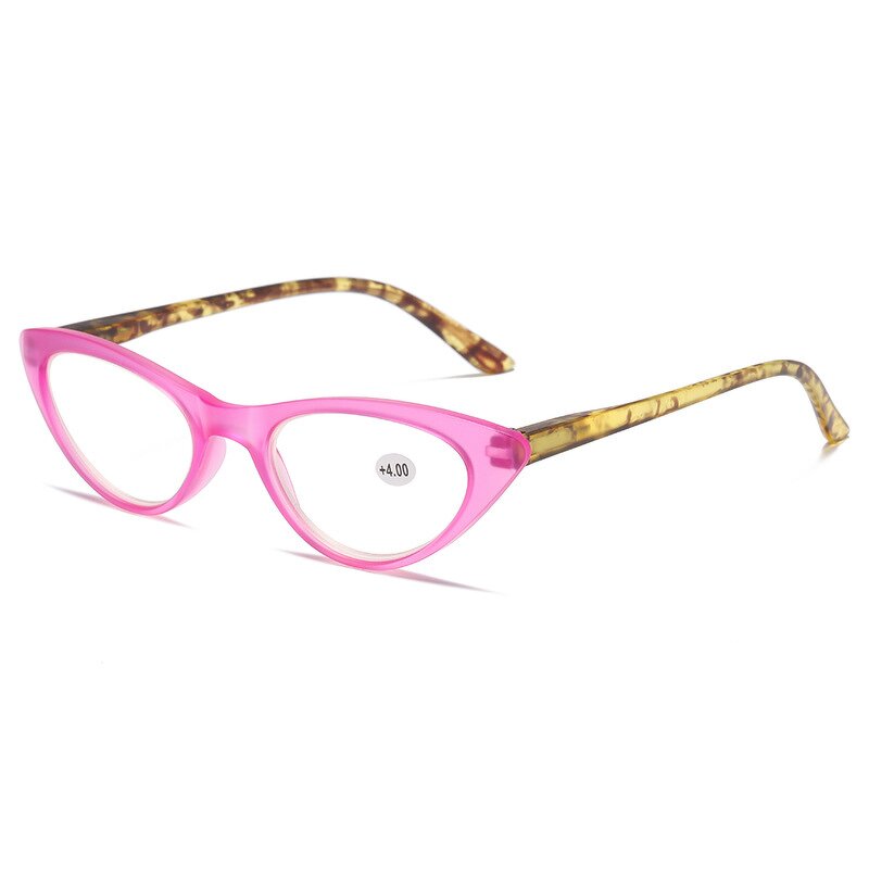 Reading Glasses for Women Manufacturer - Cat Eye Spring Legs Frosted Frame HD Optical