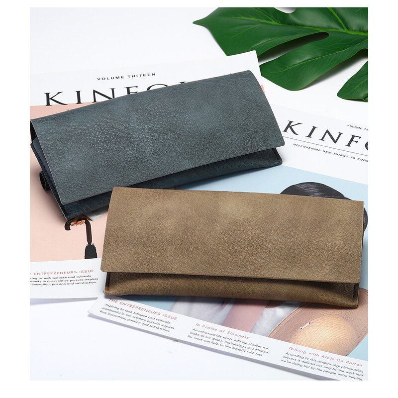 Leather Sunglasses Case Manufacturer - Portable Handmade Magnetic Closure Unisex