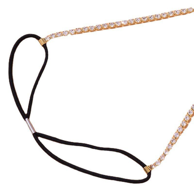 Body Chain Manufacturer - Single Layer Rhinestone Stainless Steel Trendy for Dancing Party