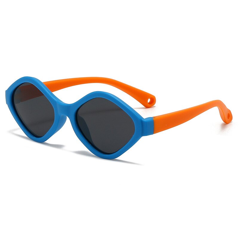 Kids Sunglasses Manufacturer - UV400 Silicone Rectangular Frame for Boys & Girls Summer