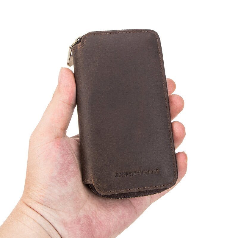 Watch Case Manufacturer - Top Layer Cowhide Leather Handmade Storage Couple Box & Custom LOGO