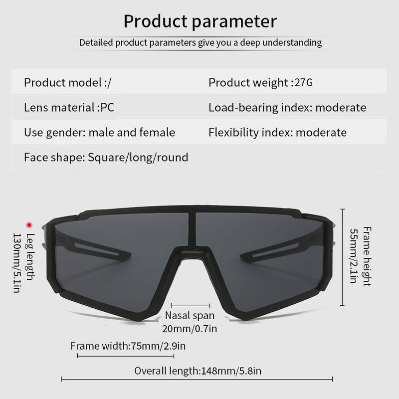 Riding Sunglasses Manufacturer - Lightweight Windshield Unisex for Bicycle Sports