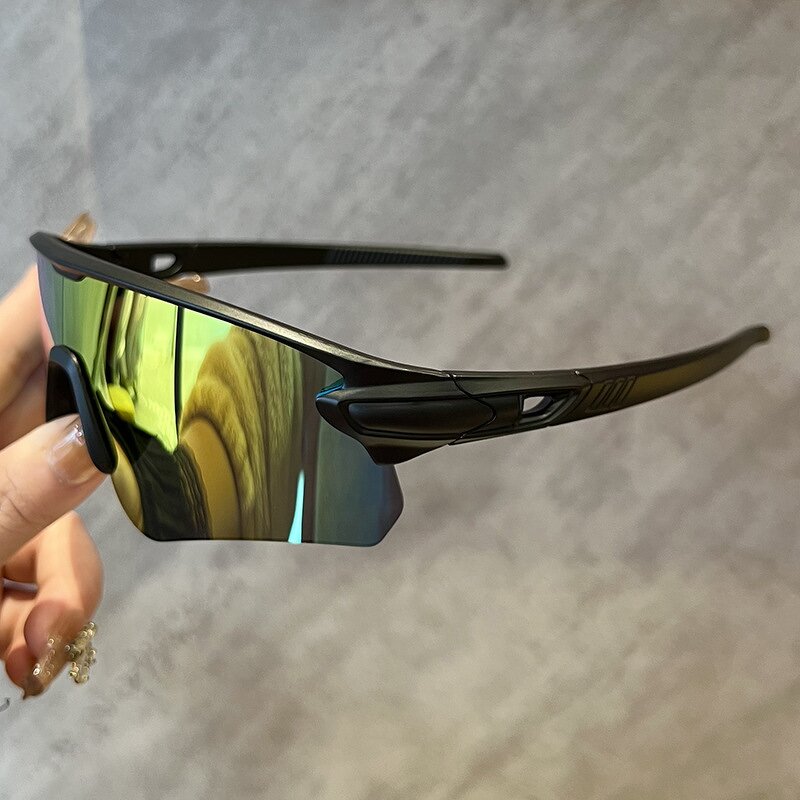 Sports Sunglasses Manufacturer - Colorful One Piece Rimless for Outdoor Cycling Wholesale