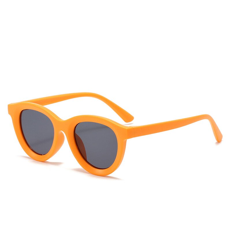 Baby Sunglasses Manufacturer - Multicolor Round Frame Anti Ultraviolet Trendy Cute