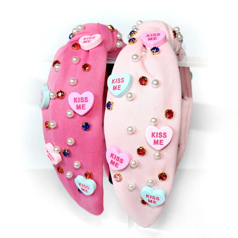 Hair Accessories for Women Manufacturer - Rhinestone Jewelry Designer Headband Handmade Hair Clips