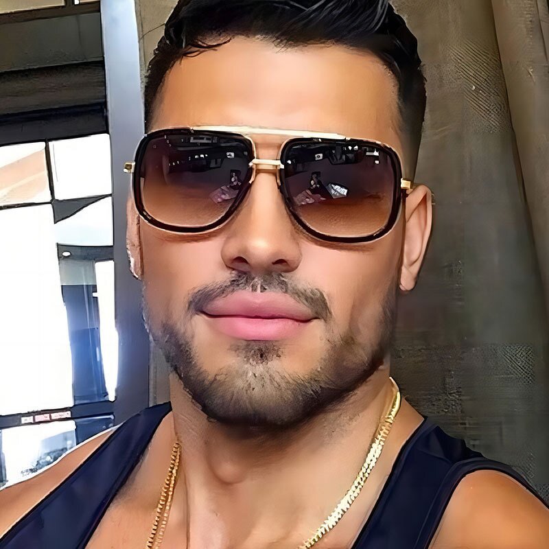 Sunglasses Manufacturer - UV400 Trendy Square Frame Polarized & Custom Logo