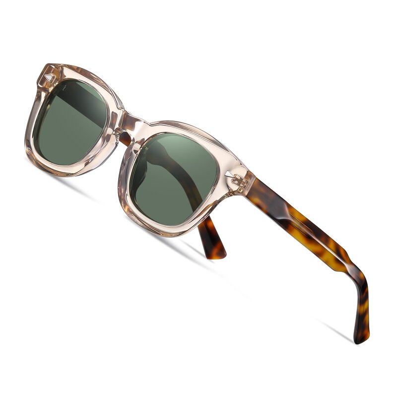 Sunglasses for Women Manufacturer - UV400 Square Frames Retro Polarizing for Driving