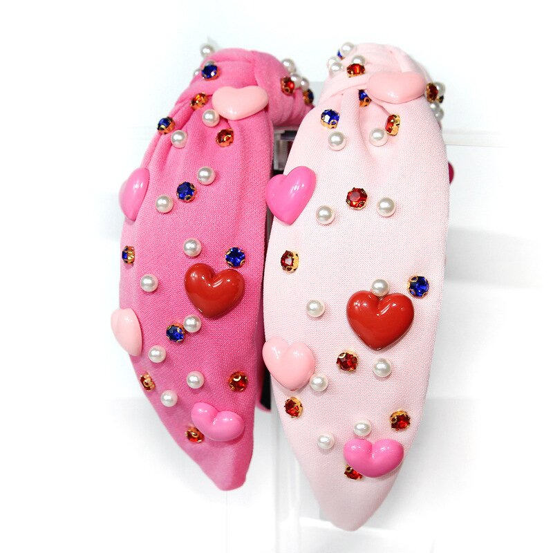 Hair Accessories for Women Manufacturer - Rhinestone Jewelry Designer Headband Handmade Hair Clips