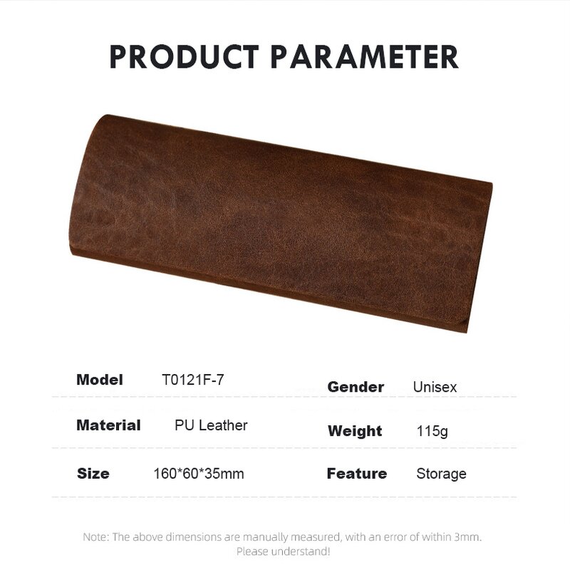 Eyeglasses Case Manufacturer - Handcrafted PU Leather Pressure Resistant & Custom Logo