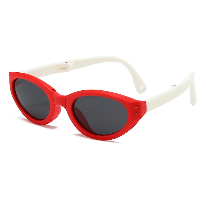 Baby Sunglasses Manufacturer - Cat Eye UV400 Multicolour Oval Frame Folding Polarized for Summer Travel