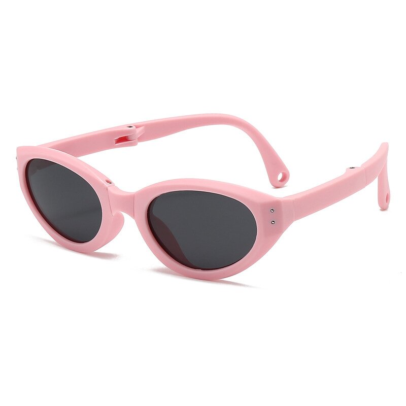 Baby Sunglasses Manufacturer - Cat Eye UV400 Multicolour Oval Frame Folding Polarized for Summer Travel