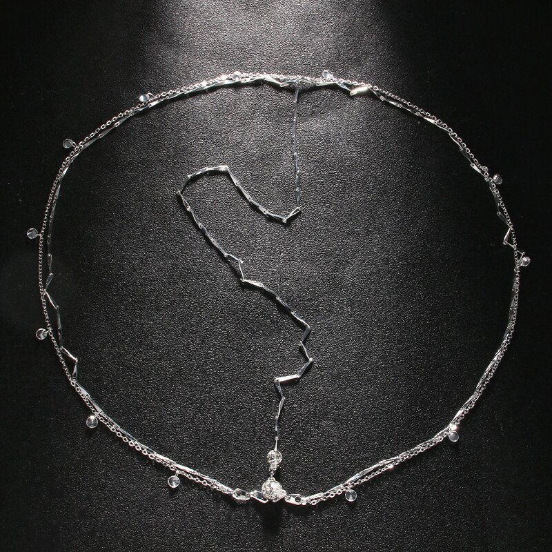 Wedding Headdress Manufacturer - Rhinestone Pendant Bridal Hair Fashion Jewelry Simple Design