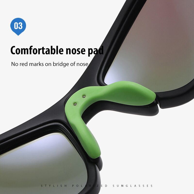 Sports Sunglasses Manufacturer - TR90 Frame Polarized Windproof for Running Cycling & Custom Logo