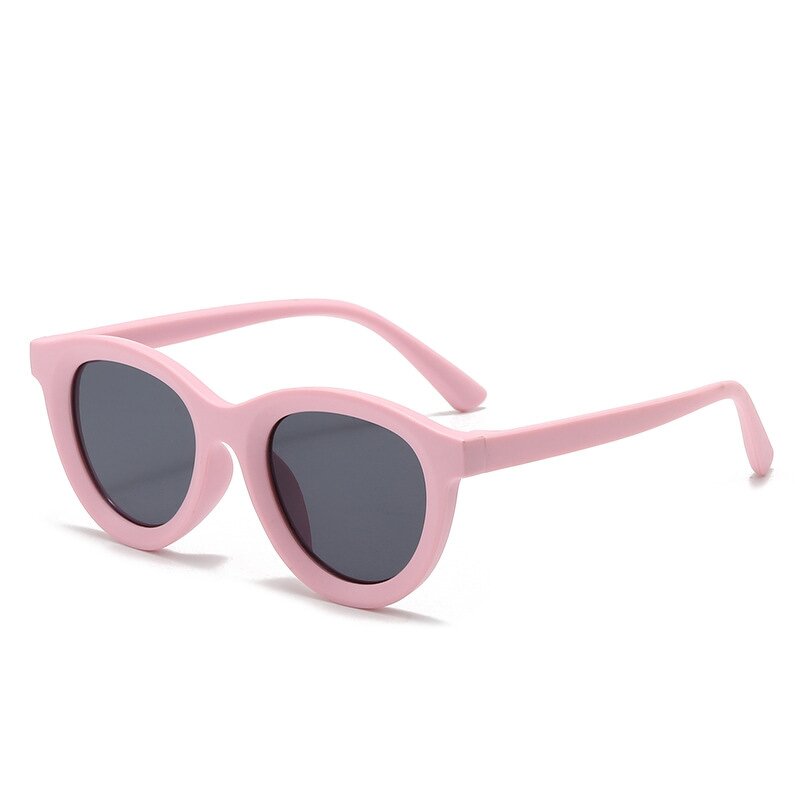 Baby Sunglasses Manufacturer - Multicolor Round Frame Anti Ultraviolet Trendy Cute
