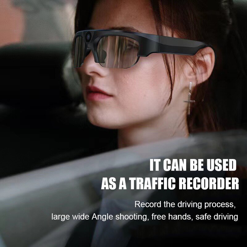 Smart Sunglasses Manufacturer - BT 128G Memory 4K HD Camera Driving Record Music Wireless Call