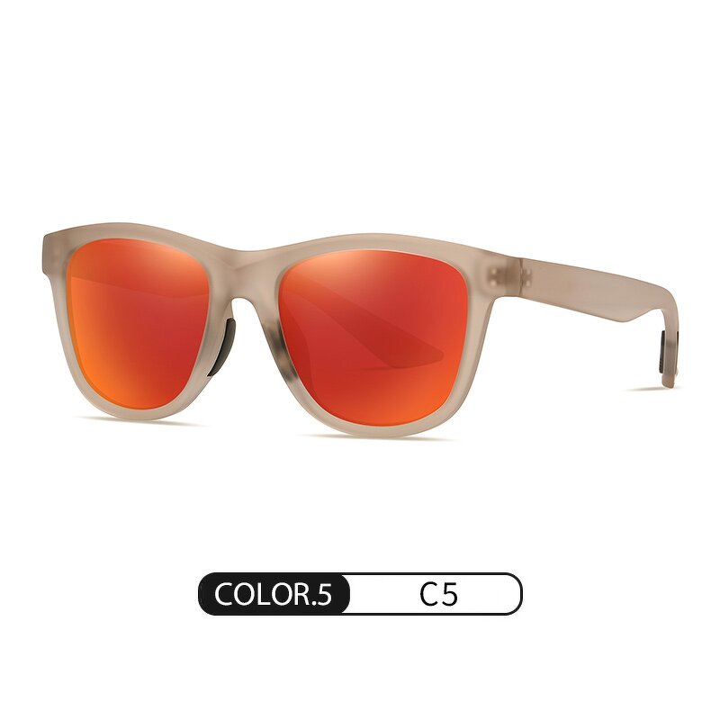 Sunglasses Manufacturer - Square TR90 Frame Polarized for Outdoor Sports & Customizable Logo