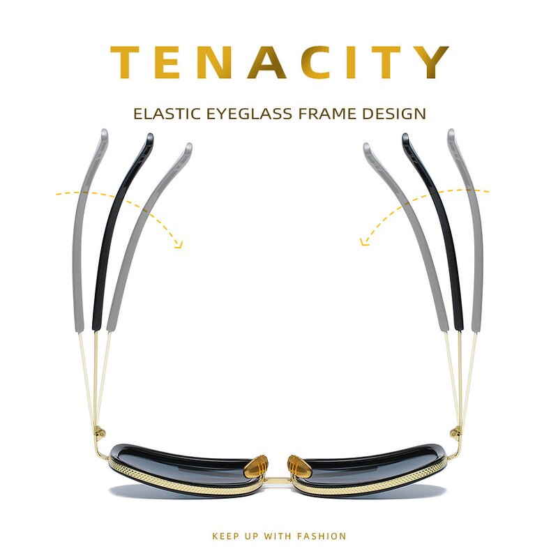 Sunglasses Manufacturer - UV400 Trendy Square Frame Polarized & Custom Logo