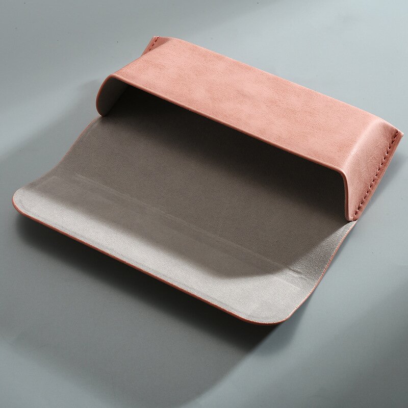 Sunglasses Case Manufacturer - Flip Top Magnetic PU Hard Leather Case Pressure Resistant & Custom Logo