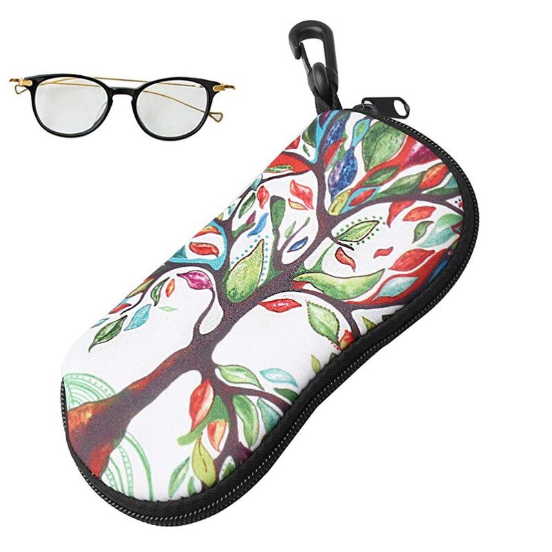 Eyeglass Case Manufacturer - Diving Cloth Material Customizable Pattern Environmental Protection Soft