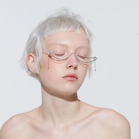 Glasses Chain Manufacturer - Rhinestone Chain Pendant for Ladies Fashion Jewelry Accessories