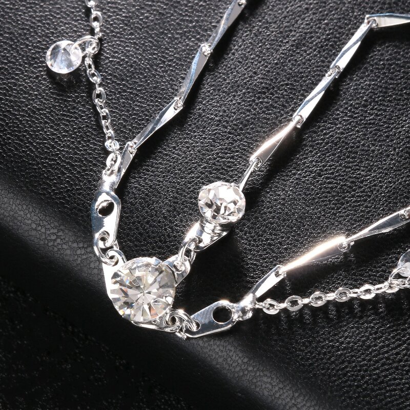 Wedding Headdress Manufacturer - Rhinestone Pendant Bridal Hair Fashion Jewelry Simple Design