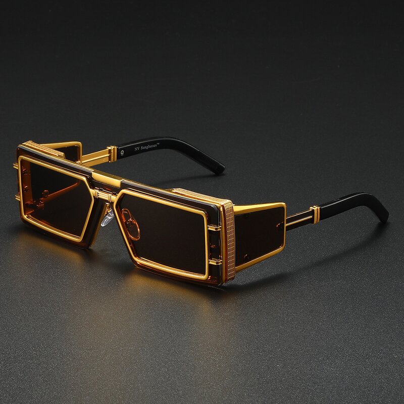 Sunglasses Manufacturer - UV400 Square Frame Future Technology Y2K Design
