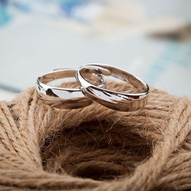 Engagement Wedding Rings Set - Manufacturer with 925 Silver Plated CZ Zircon Crystal for Women