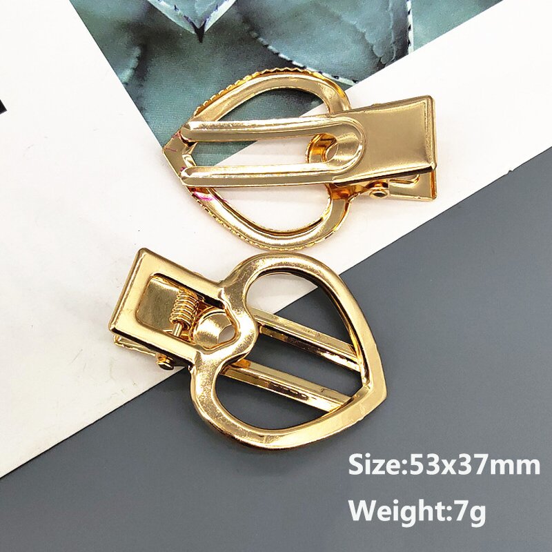 Hairgrip Pins for Women Girls - Manufacturer with 28 Styles Gold Plated Rabbit Heart Waterdrop Crown Metal Clips