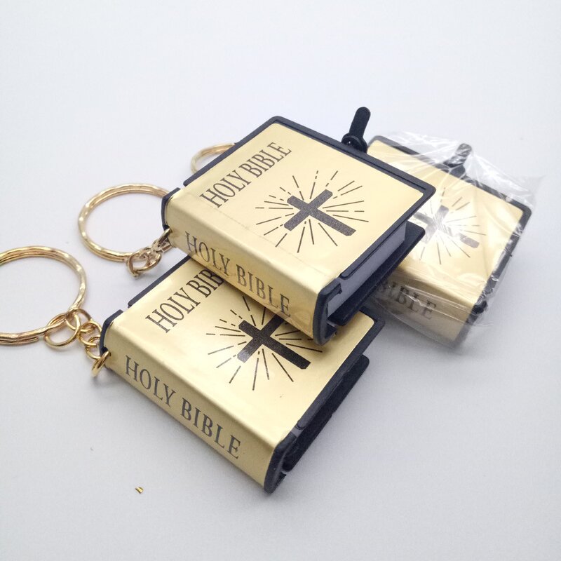 Holy Bible Book Keychains - Manufacturer with Fashion Cute Mini Christian Design