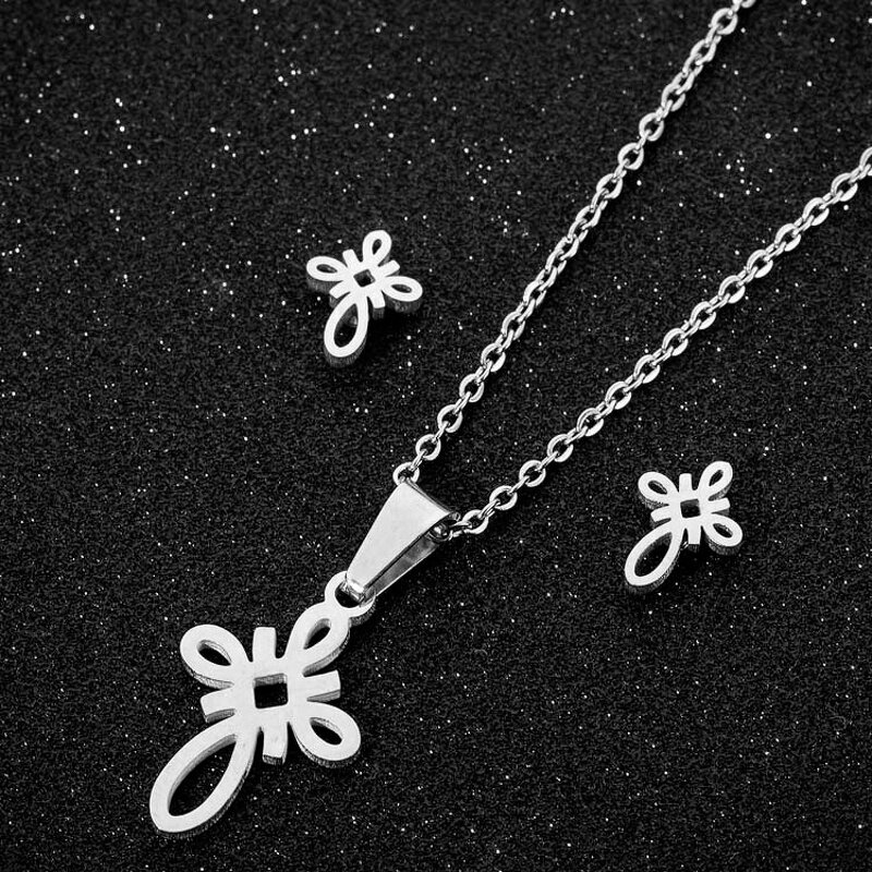 Chinese Knot Jewelry Set for Women - Manufacturer with 18K Gold Silver Plated & Stainless Steel