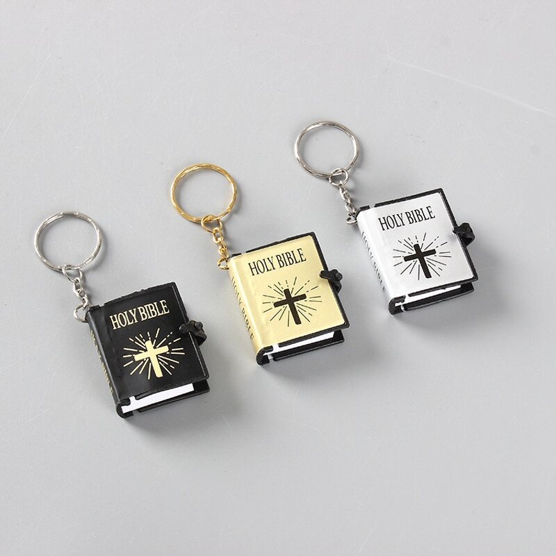 Holy Bible Book Keychains - Manufacturer with Fashion Cute Mini Christian Design