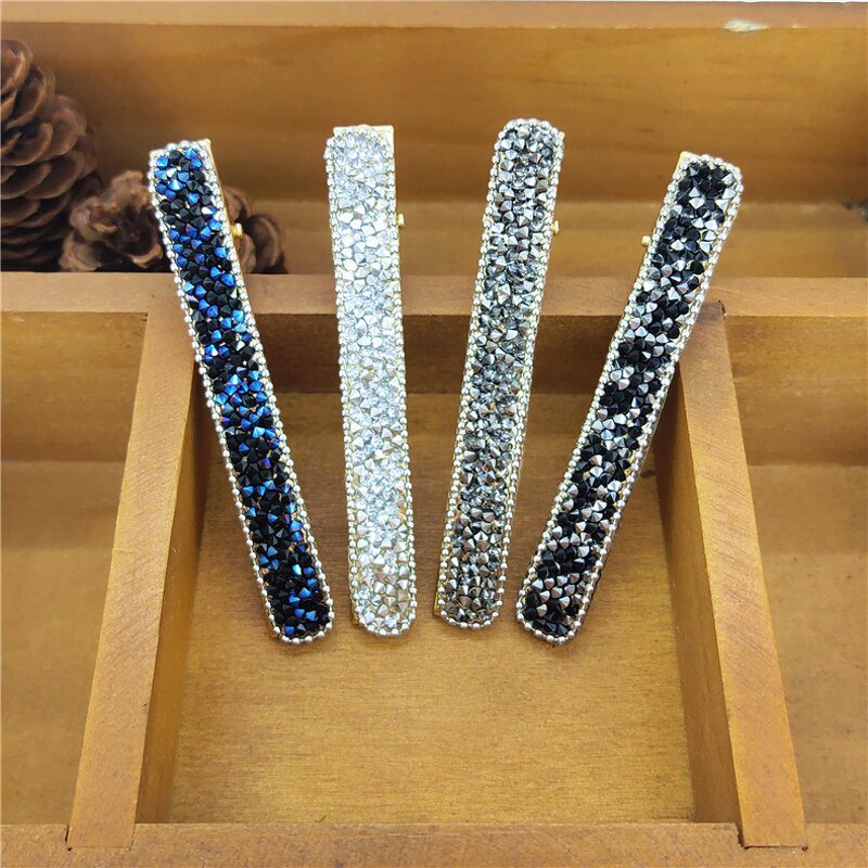 Hairpins Barrettes for Women - Manufacturer with Shinning Crystal Rhinestone Hairgrip Hair Accessories Clip