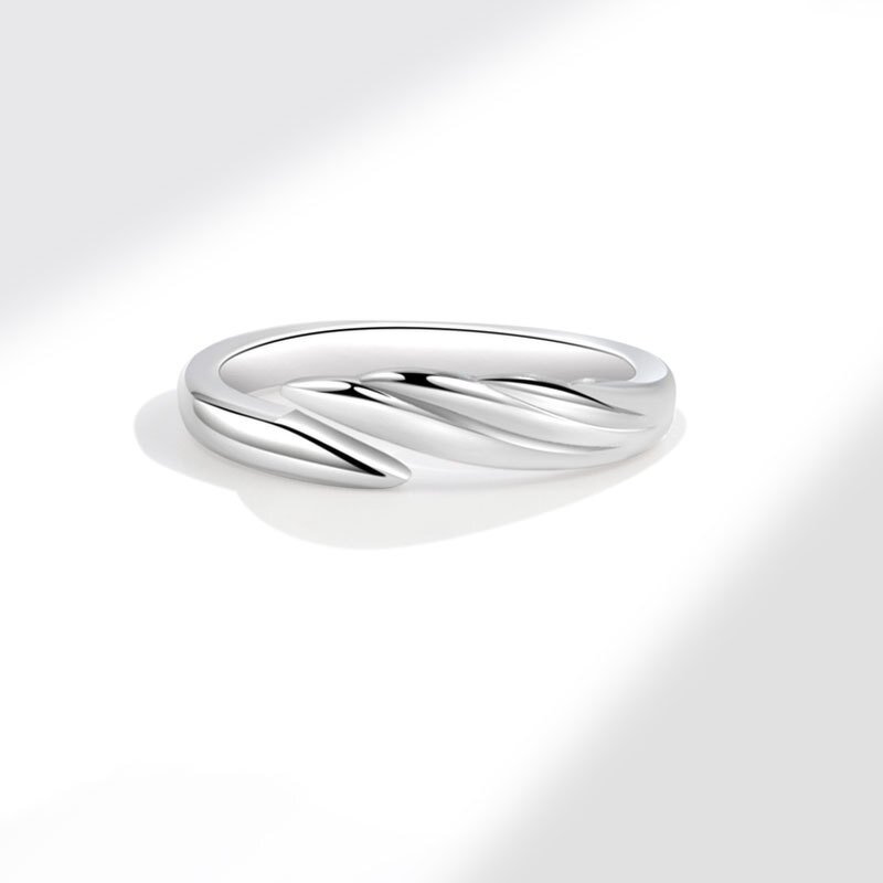 Angel Devil Couple Rings - Manufacturer with Black Gun Silver Plated Adjustable for Valentine's Day Gift for Lovers