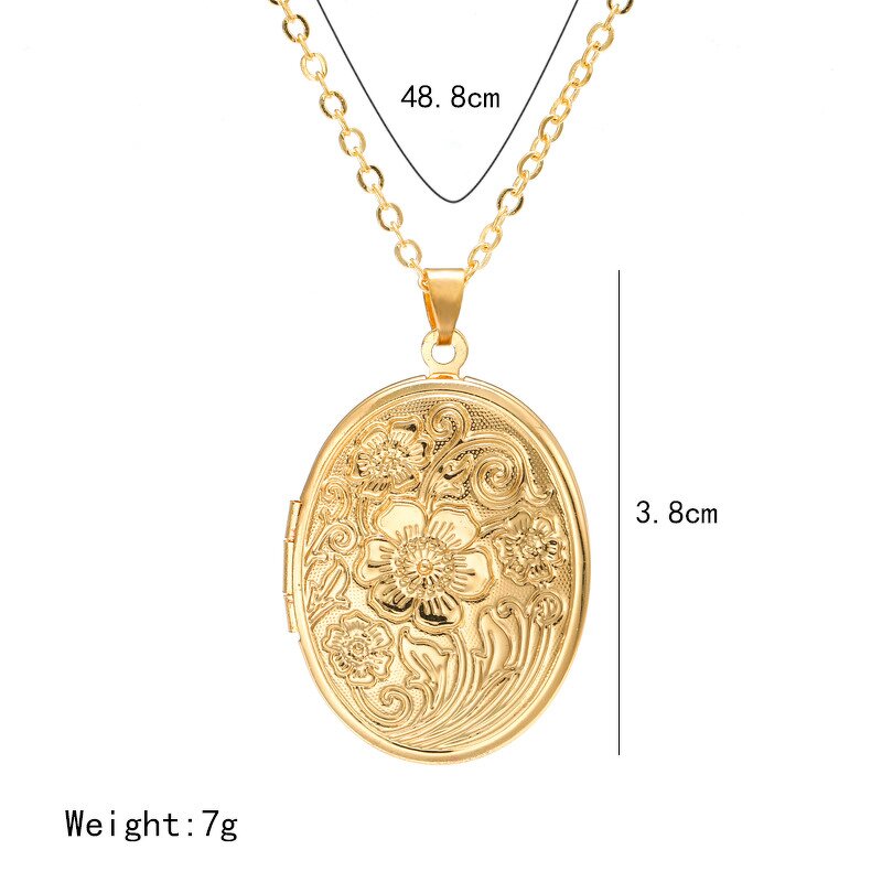 Photo Locket Pendant Necklace - Manufacturer with DIY Style