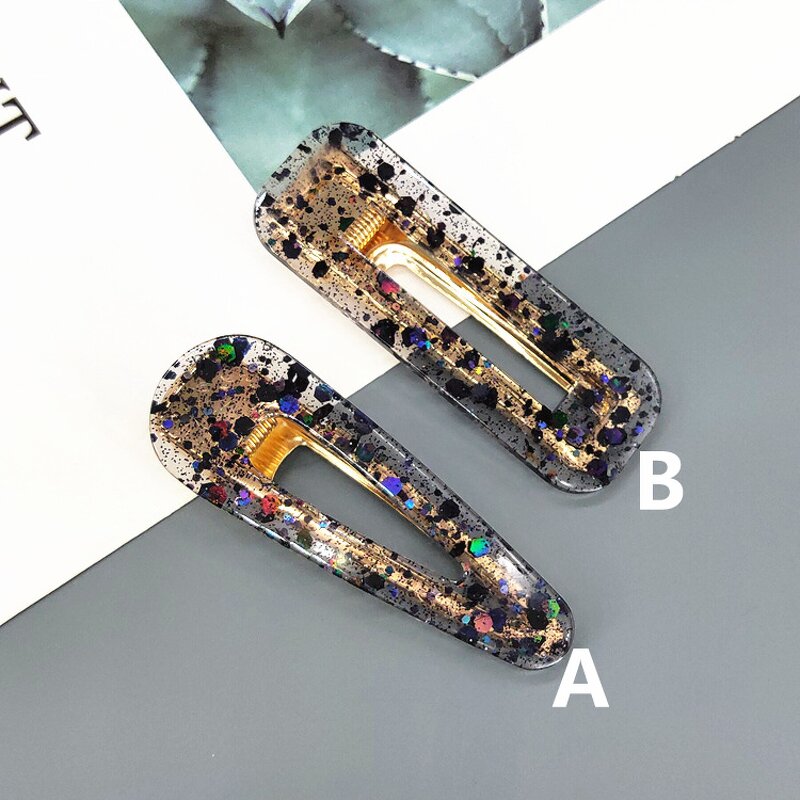 Hairpins for Girls - Manufacturer with Fashion Rectangle Water Drop