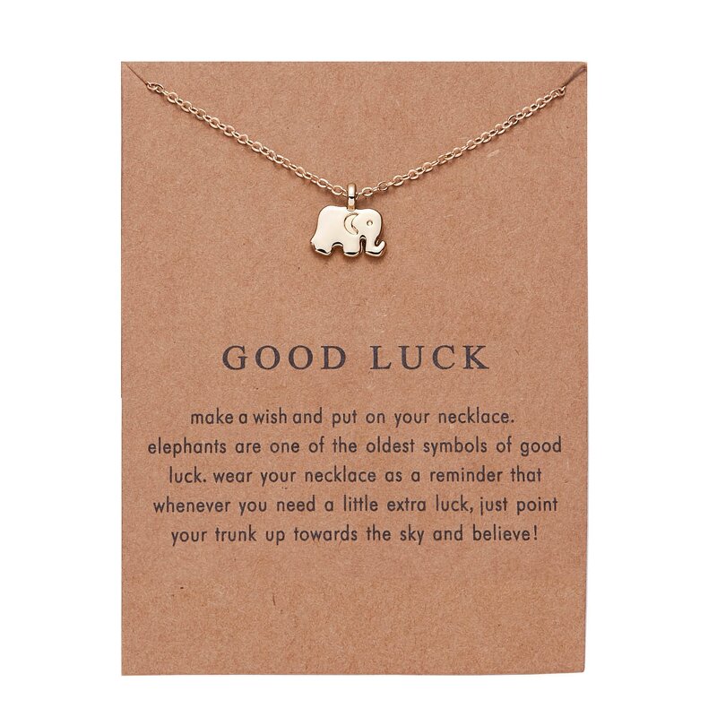 Pendant Necklace for Women - Manufacturer with Make a Wish Card