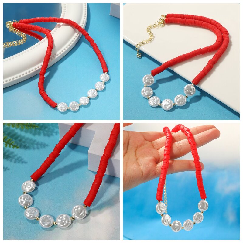 Baroque Pearl Choker Necklace - Manufacturer with Boho Summer