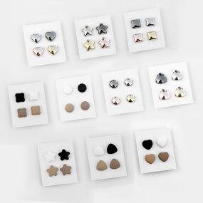 Hijab Magnet Brooches for Women - Manufacturer with Personalized Square Heart Star Round & Custom Logo