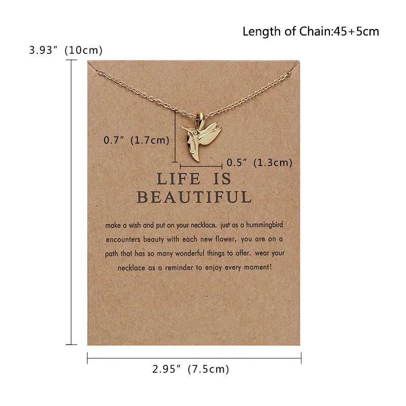 Necklace for Women - Manufacturer with Gold Plated Charm Pendants