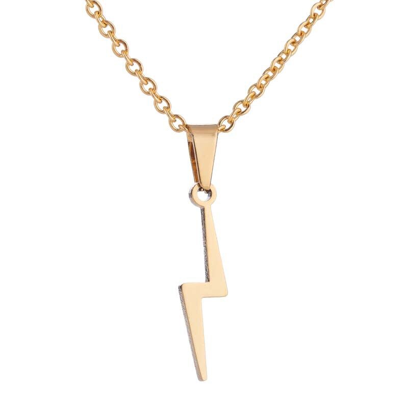 Lightning Bolt Jewelry Set - Manufacturer with 18K Gold Silver Plated Stainless Steel for Women