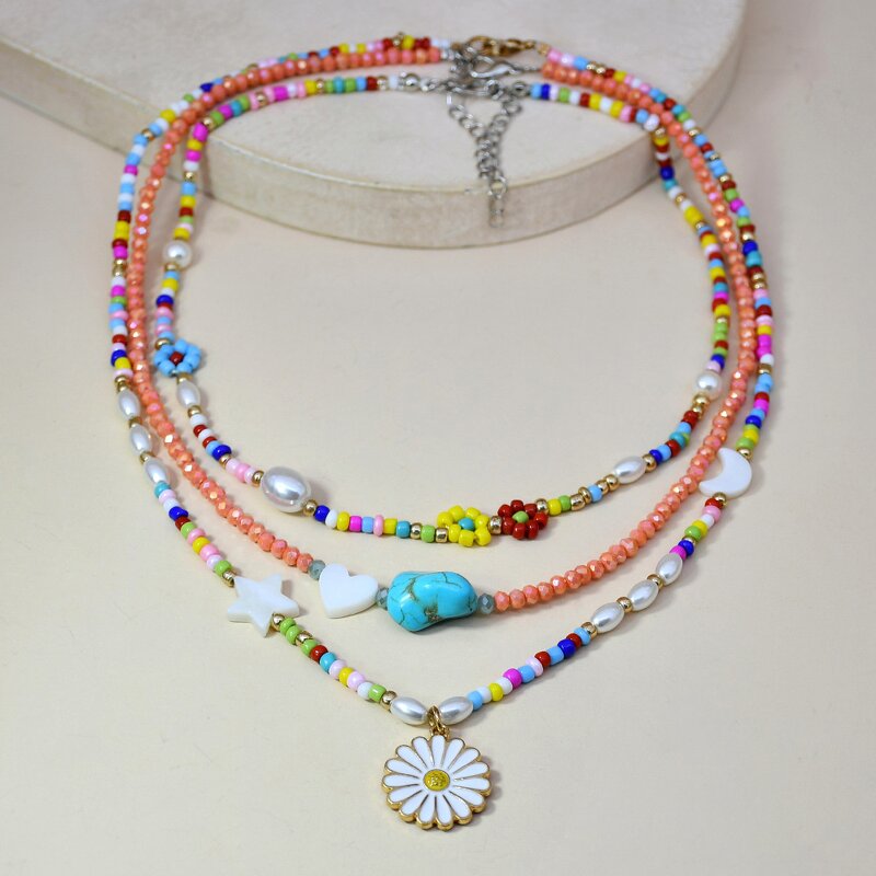 Multilayer Choker Necklace - Manufacturer with Boho Style