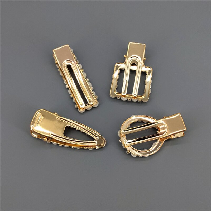 Hair Clip for Women - Manufacturer with Geometric Rabbit Heart Crown Waterdrop Shape & Pearl