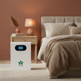 Wall-Mounted Battery Manufacturer - Lusen 51.2V Lithium Iron Phosphate Hybrid/Off-Grid Home Appliances Smart BMS 5-10kW 100Ah-300Ah