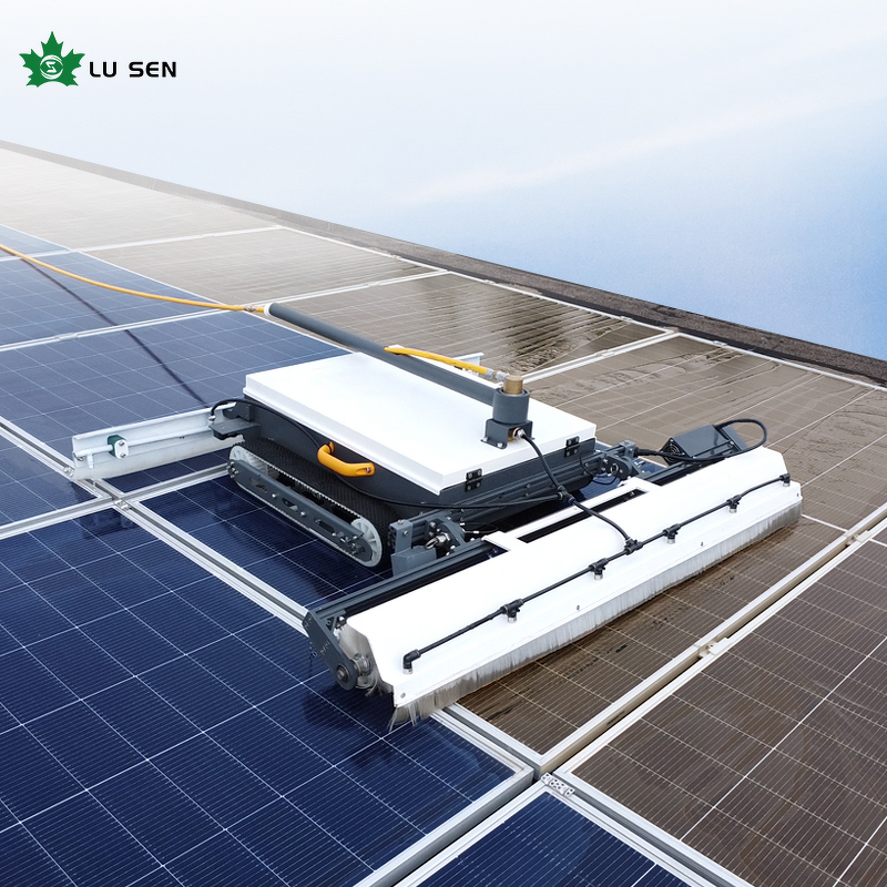 Solar Panel Cleaning Robot Manufacturer - Wet/Dry Brush Dual-Purpose Photovoltaic Cleaner