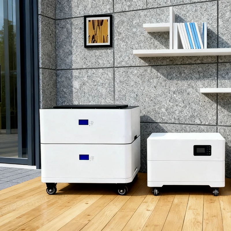 Lithium Iron Phosphate Battery Manufacturer - 15KWh Stackable Rechargeable 51.2V 300Ah Home Solar Storage Backup IP65 Protection