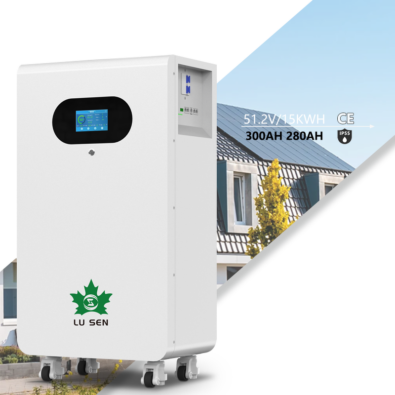 LiFePO4 Battery Manufacturer - 51.2V 200Ah 20KWh Pure Sine Wave Hybrid Grid Floor Standing Smart BMS AC 10-20Kw