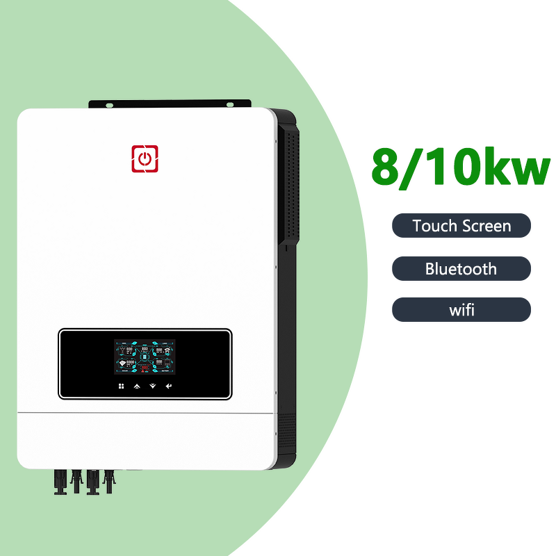 Solar Inverter Manufacturer - 6Kw 8Kw 10Kw 12Kw Dual Triple String MPPT Home DC/AC Single Phase IP65 On-Grid 48VDC 240VAC